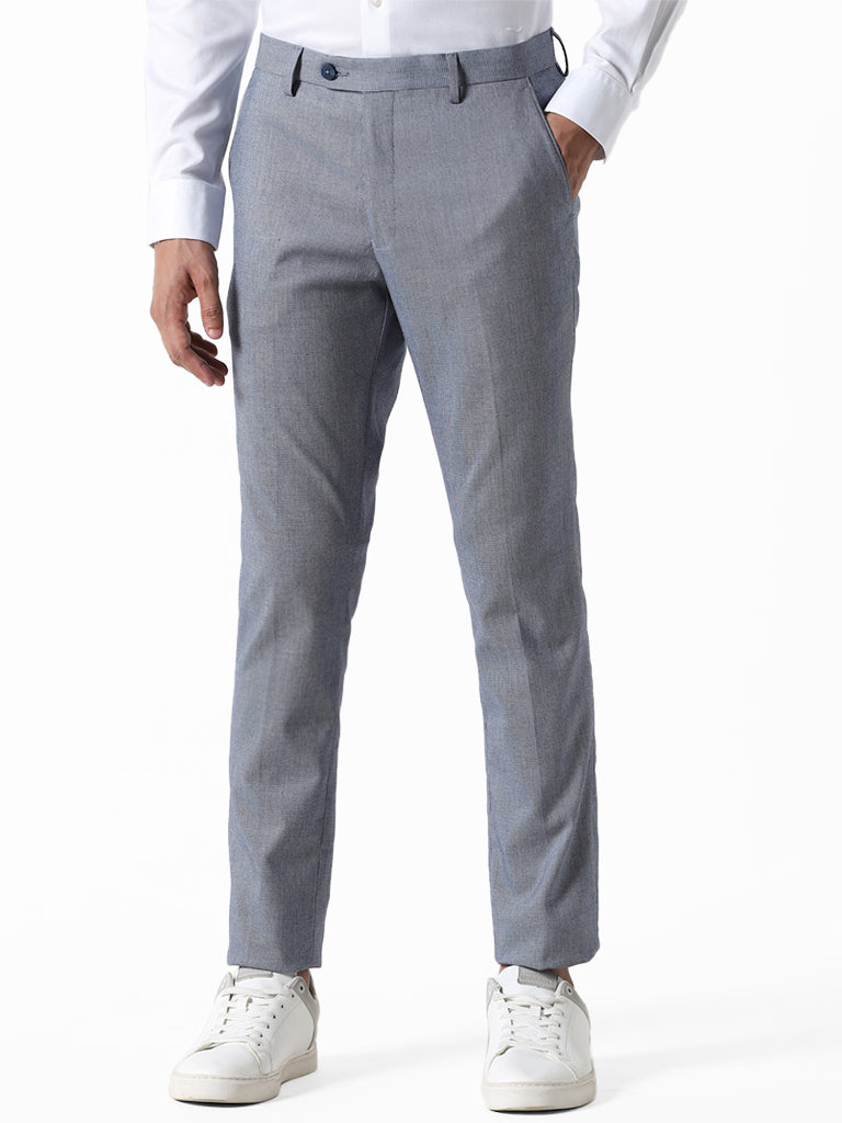 Jack Nicklaus Belli Premium Pants Regular Fit Iron Gate - Yukshopping